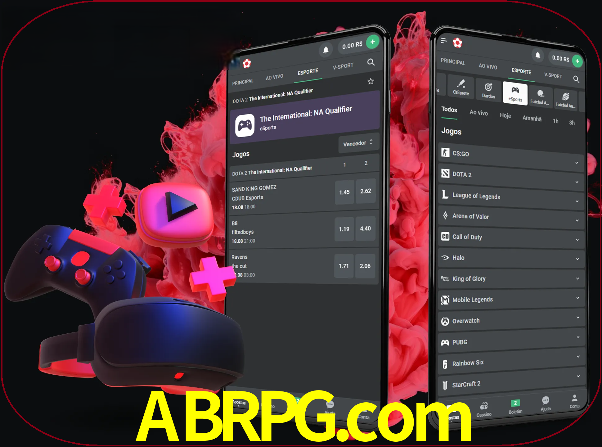 Para ter a aplicação móvel abrpg no seu smartphone, basta descarregar o ficheiro apk e seguir as instruções.