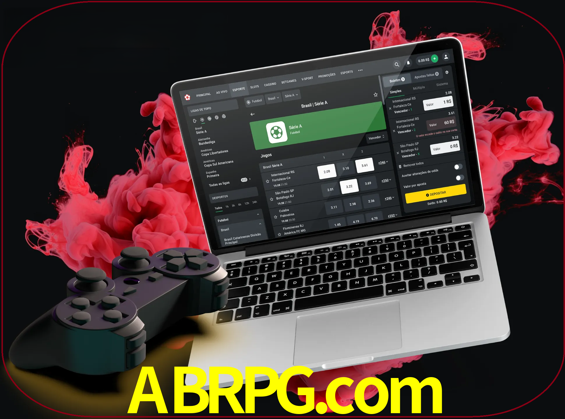 Visite a secção especial de jogos de vídeo em abrpg para descobrir em que jogos pode apostar e ganhar muito dinheiro.