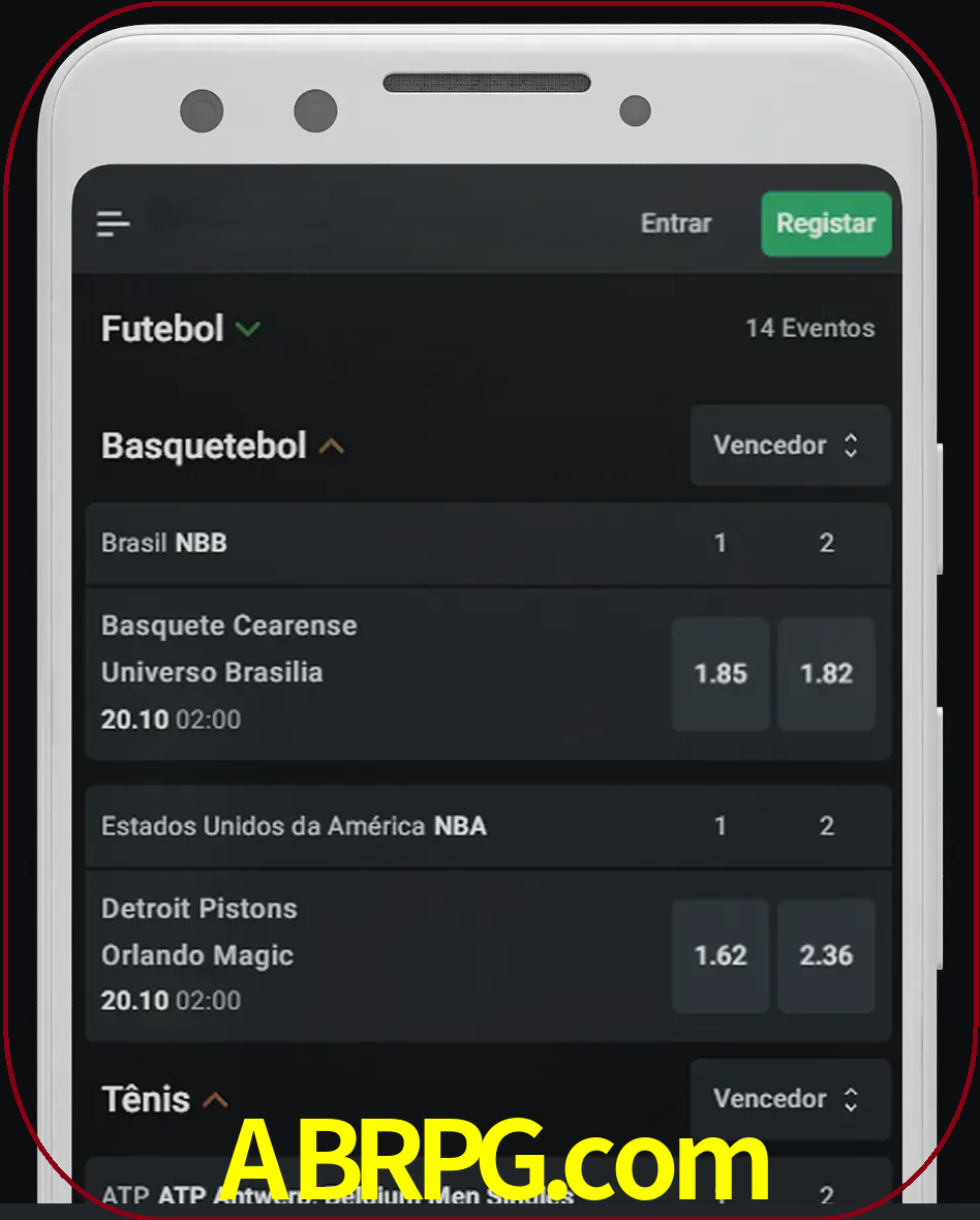 Aposte e assista aos esportes em formato ao vivo.