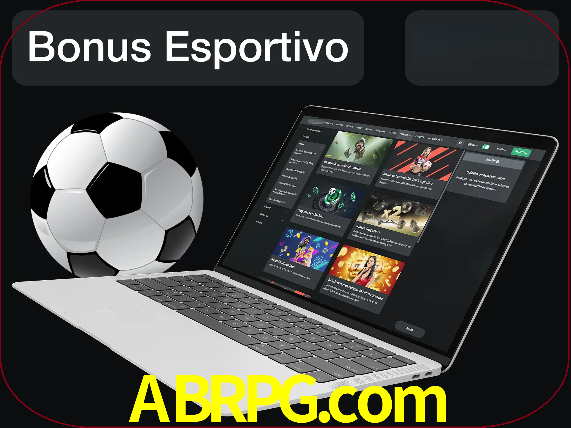 Antes de começar a apostar, use o bônus esportivo.